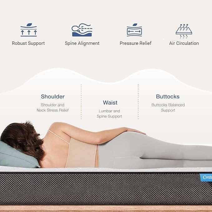comforto hybrid mattress